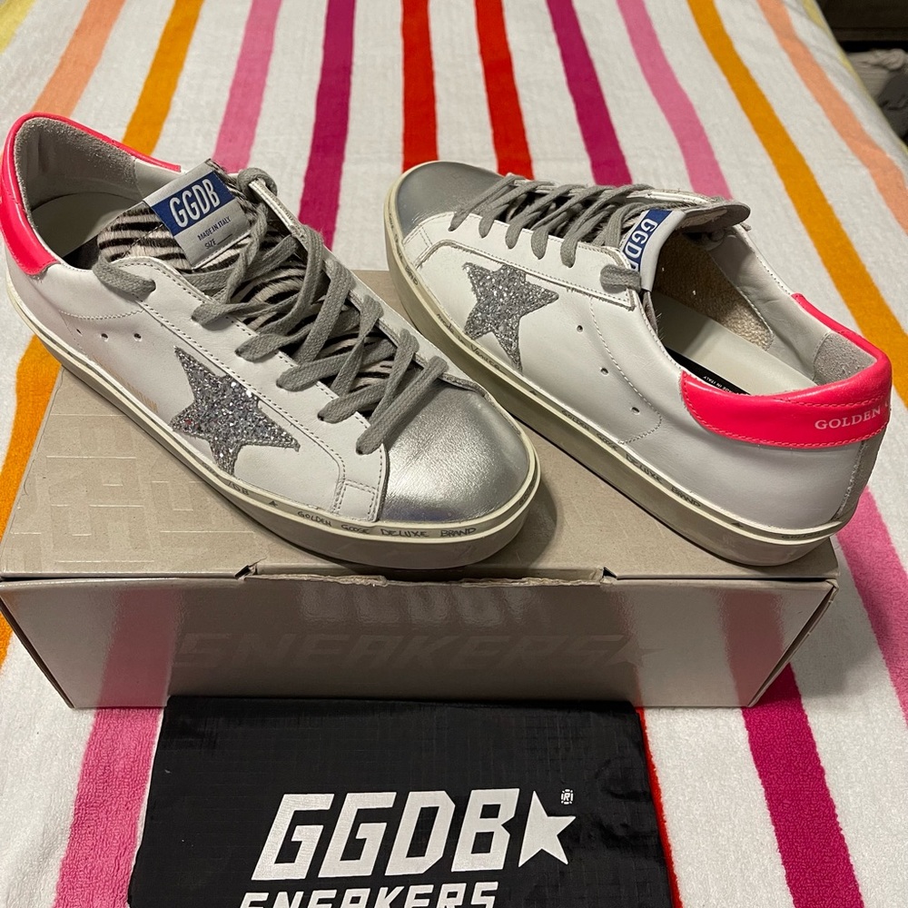 GOLDEN GOOSE SNEAKERS - HI STAR COLLECTION Size 10 (40)